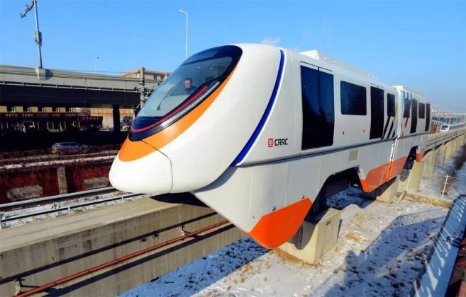 CRRC Unveils New Generation Of Monorail Train Rail UK