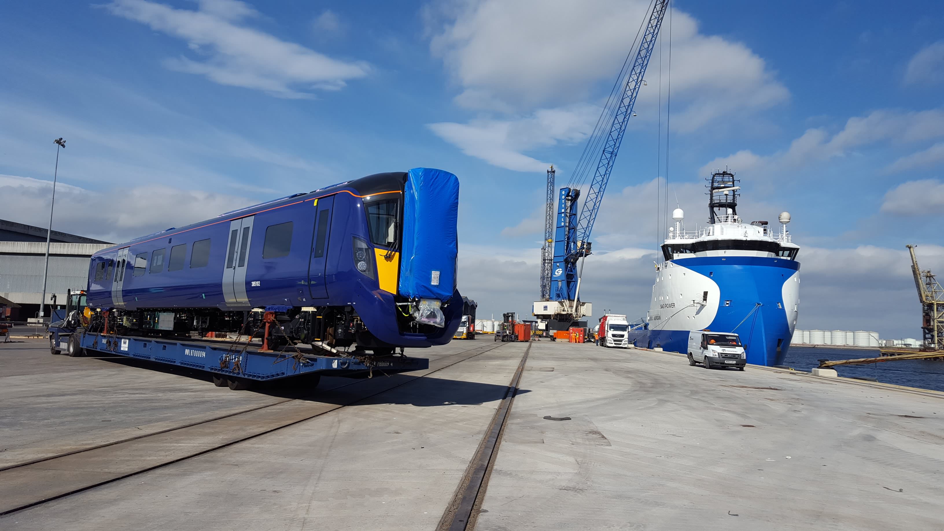 ScotRail Class 385 hits 160 km/h on Velim test track Rail UK