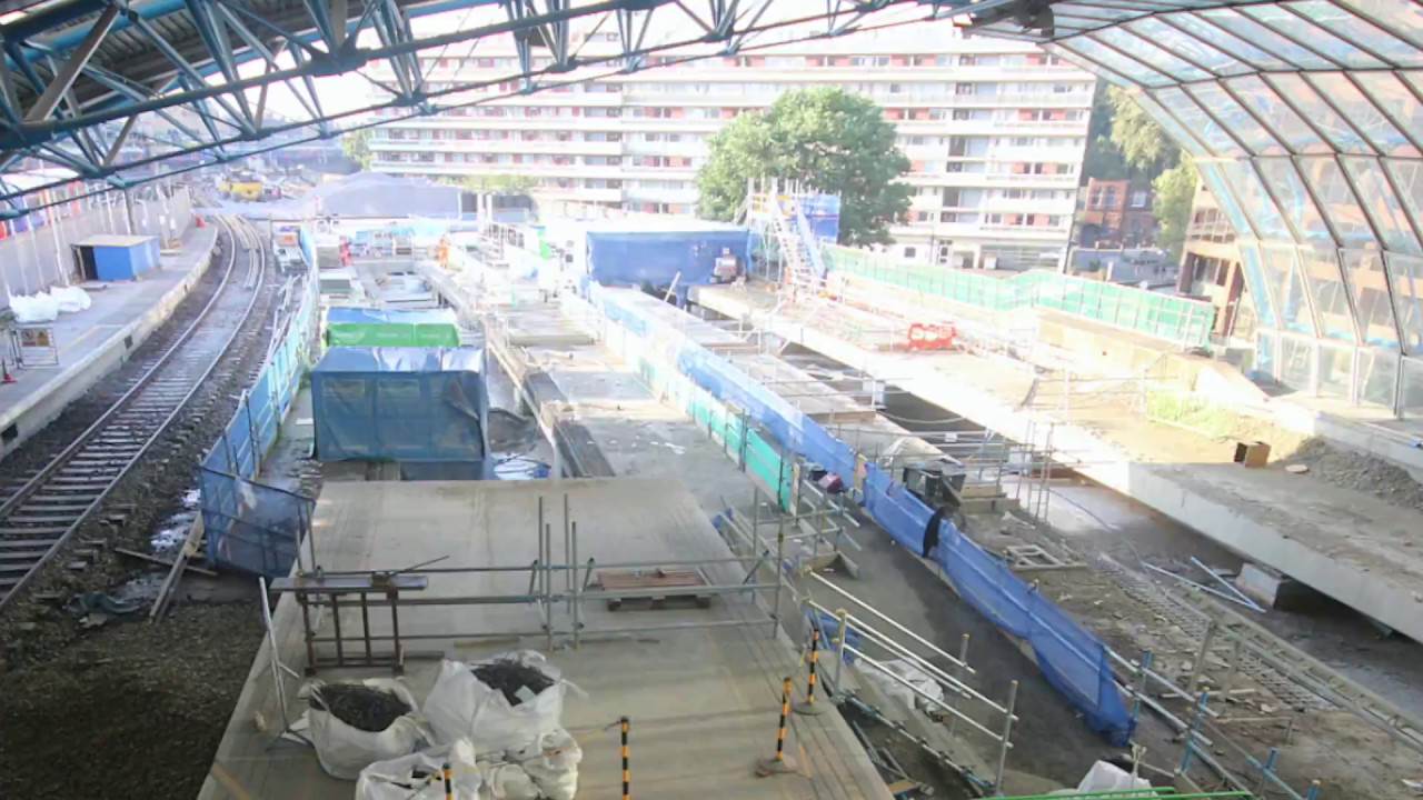 Video Waterloo International platforms brought back to life Rail UK