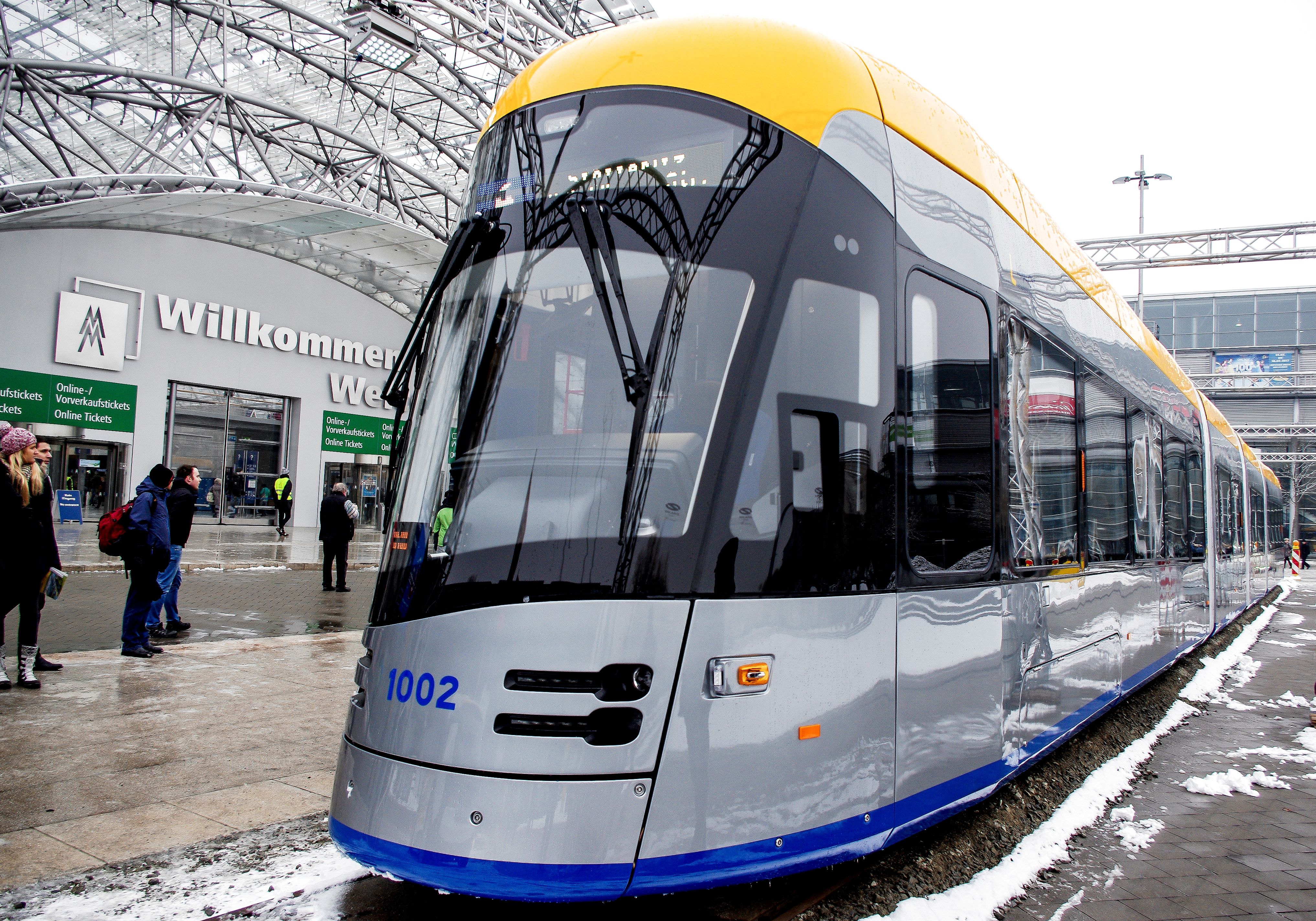 Download Leipzig Tram Mockup Goes On Display Rail Uk