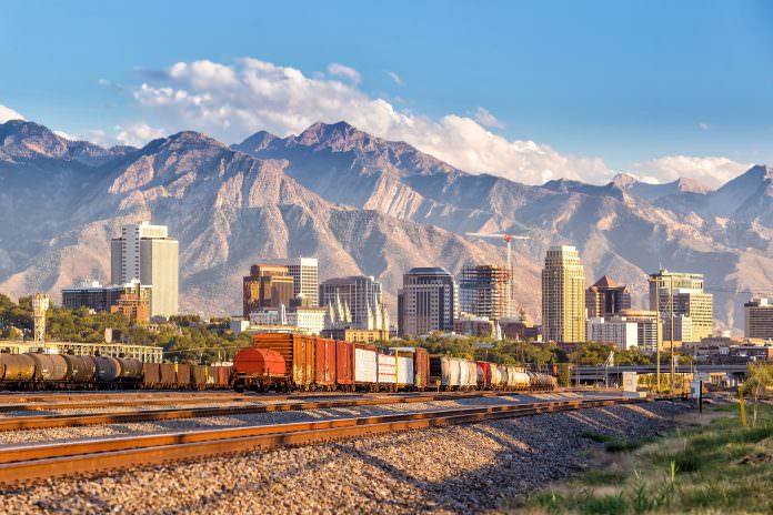 A freight line out of Salt Lake City. Credit: f11photo/Shutterstock.