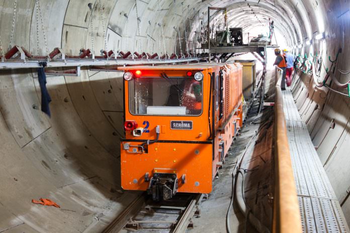 Construction work in the Chennai Metro tunnel. Pictured dated 2013. Credit: Dzerkach Viktar/Shutterstock.