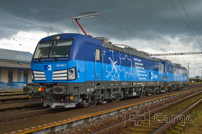 A Simens Vectron locomotive. Credit: CD Cargo.