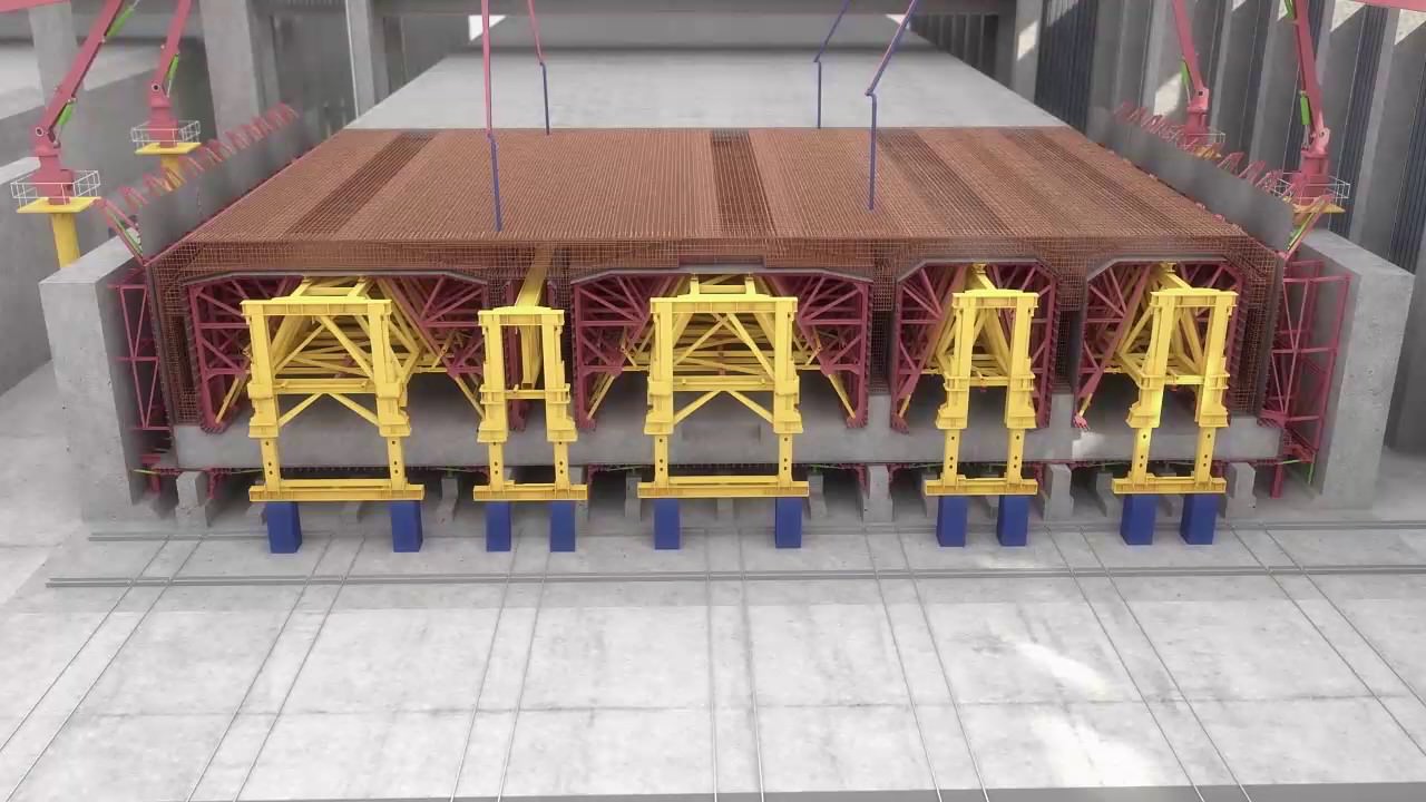 Video Fehmarnbelt's 'recordbreaking' tunnel factory Rail UK