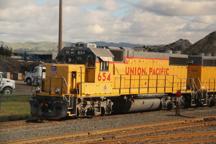 Stock photo of a Union Pacific locomotive. Photo: Supannee_Hickman/Shutterstock.