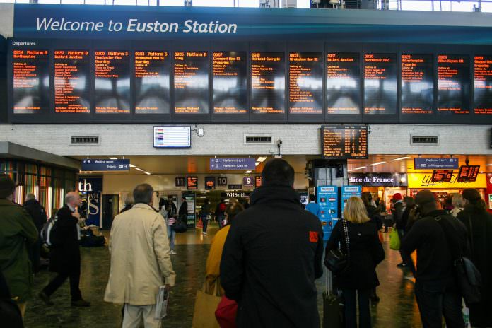 London Euston station. Credit: Berm Teerawat.