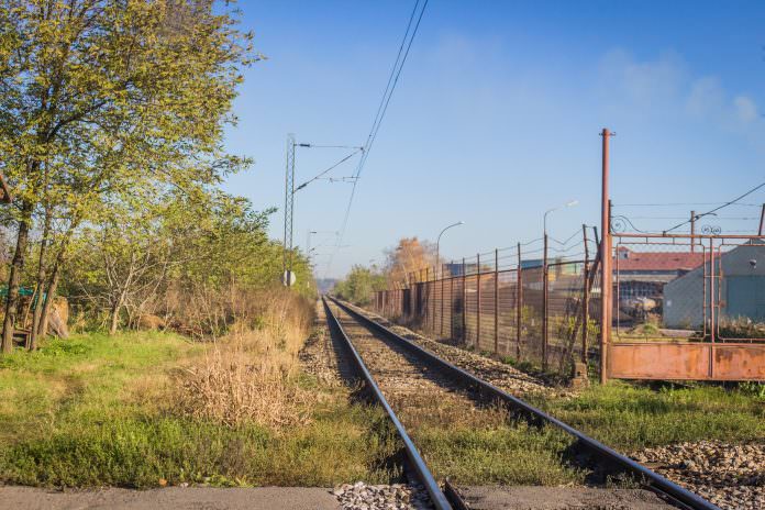 A stock photo of a railway line in Serbia. Credit: Danijelas/Shutterstock.