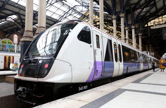 The first Elizabeth line train was introduced on June 22, 2017. Credit: TfL.