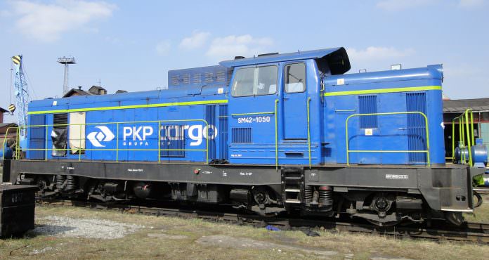 A PKP Cargo diesel locomotive pictured in Węglińcu. Credit: Masur/ Wikimedia.