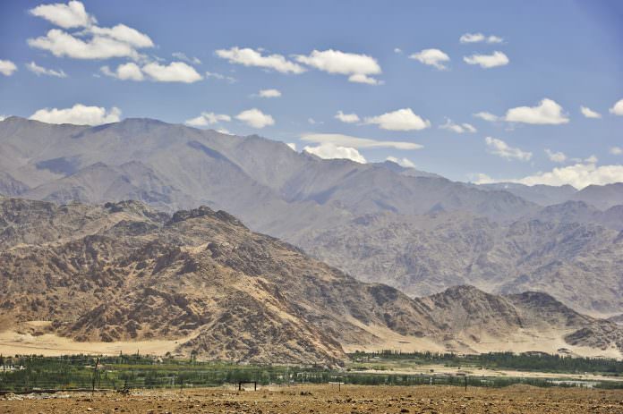 A stock picture of the mountains around Leh. Credit: PlanilAstro/ Shutterstock.