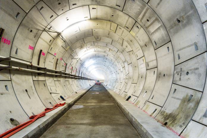Atkins designed Crossrail's 21km twin-bore tunnels with design and engineering firm Arup. Photo: Paul Daniels/Shutterstock.
