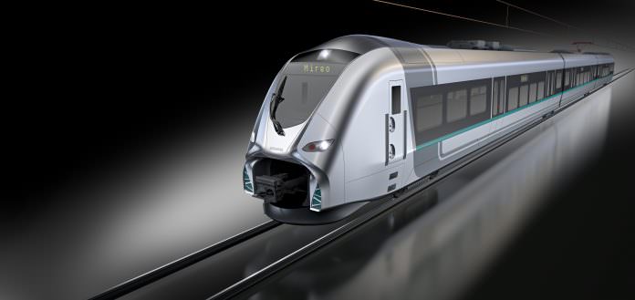 A Mireo trainset. Photo: Siemens.