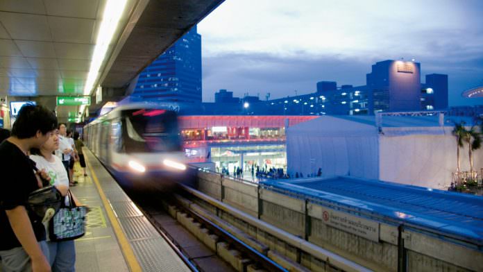 A stock photo of the Skytrain. Credit: Siemens.