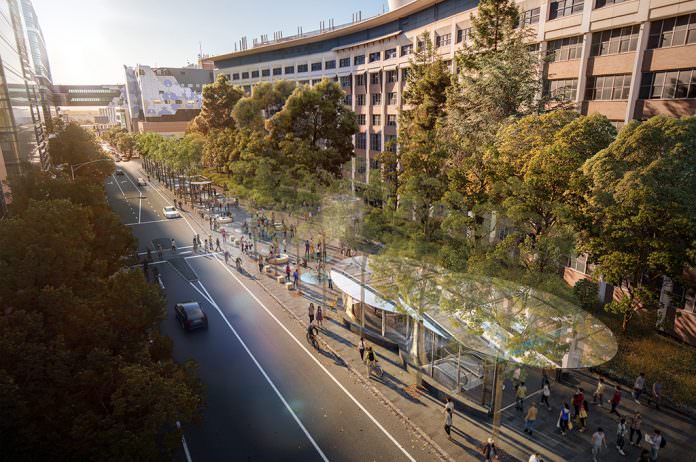 An artist's impression of Parkville station. Photo: Melbourne Metro Tunnel.