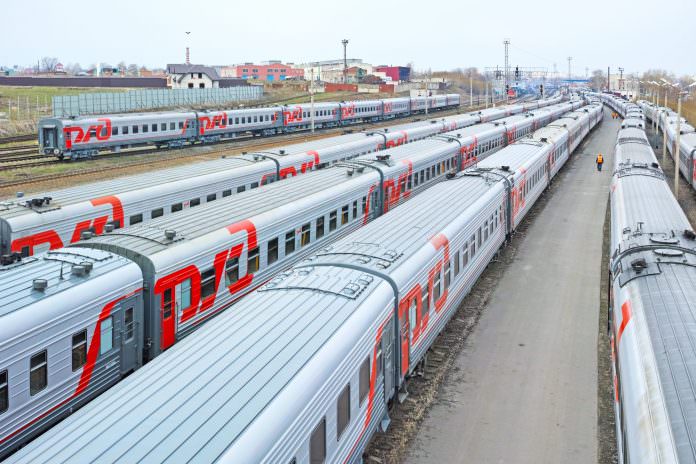 A stock photo of Russian Railways. Credit: Ra3m/Shutterstock.