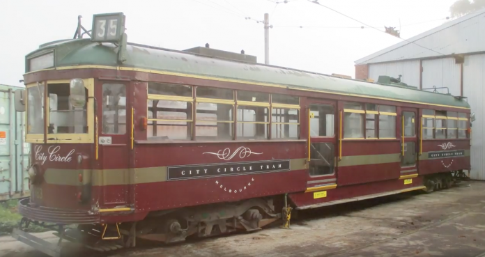 The W6 Class tram prior to restoration work. Credit: Bendigo Heritage Attractions.