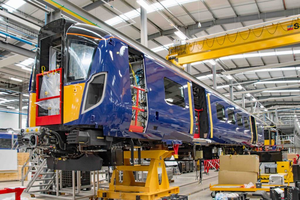 Hitachi rolls out first UK-built Class 385 - Rail UK