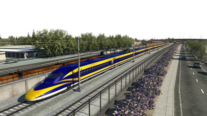 Conceptual renderings of the California High-Speed Rail project. Credit: California High-Speed Rail Authority.