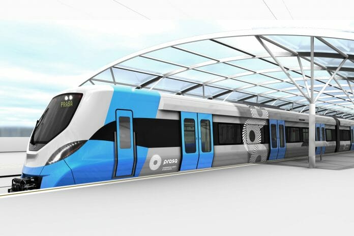 An artist's impression of the new Alstom trains for PRASA. Photo: Alstom.
