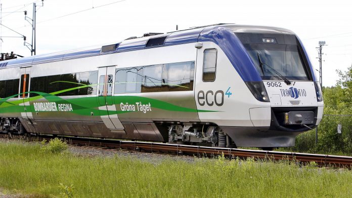The Regina, a Swedish model of EMU manufactured by Bombardier. Photo: Bombardier.