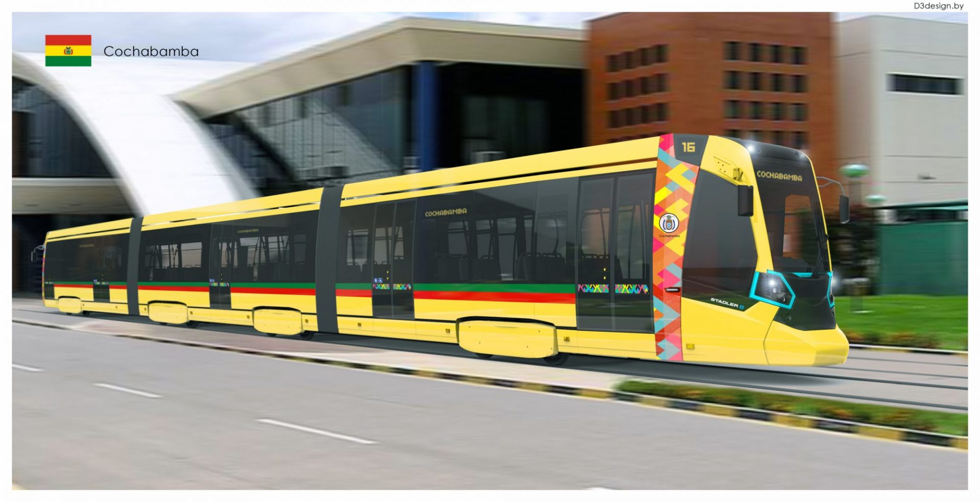 Stadler to supply trams for Cochabamba Rail UK