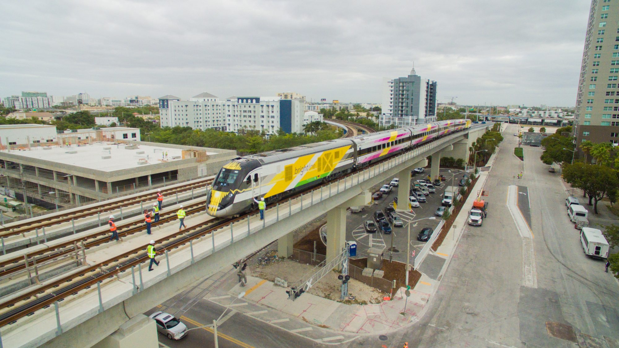 Brightline Prepares For Imminent Launch Of Miami Service Rail UK   Brightline At MiamiCentral 3 