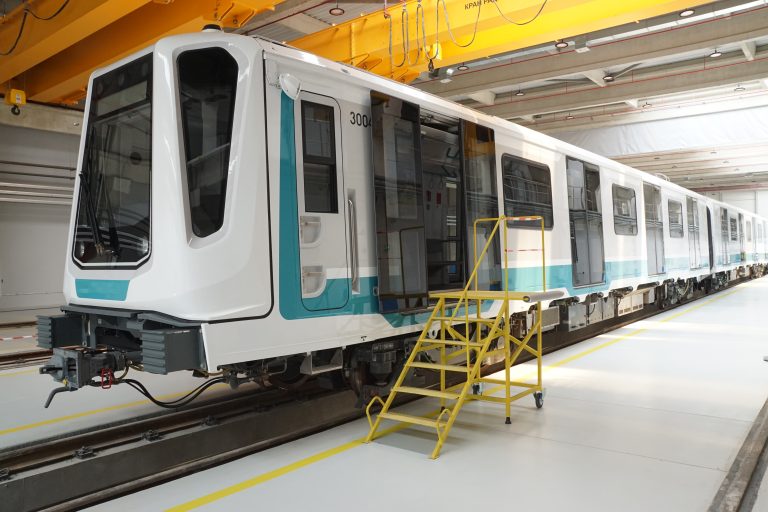 Sofia receives first new metro train - Rail UK