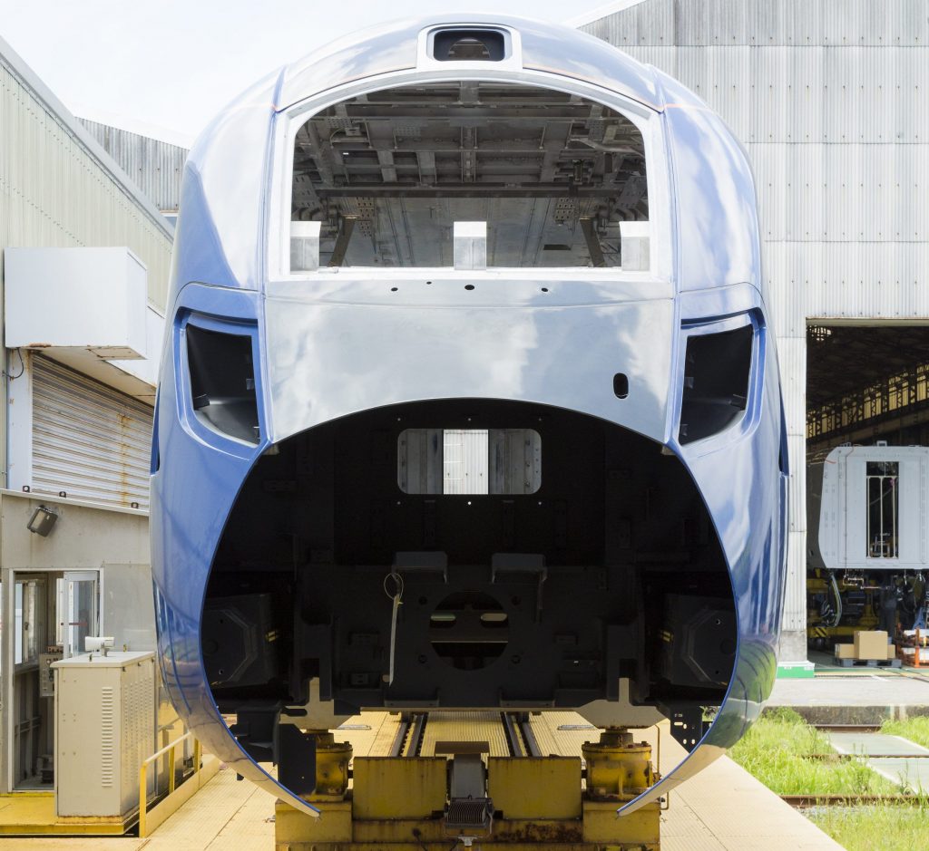 Pictures: Body shell of Hull Trains' first new Class 802 completed ...