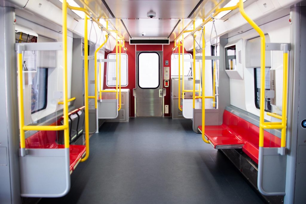 Mbta Rts Inside MBTA reveals Red Line train mock-up - Rail UK