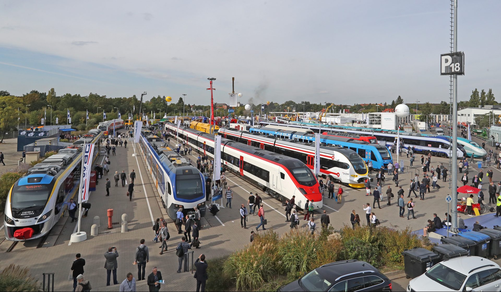 Innotrans 2018 Outdoor Display What To Expect Rail Uk