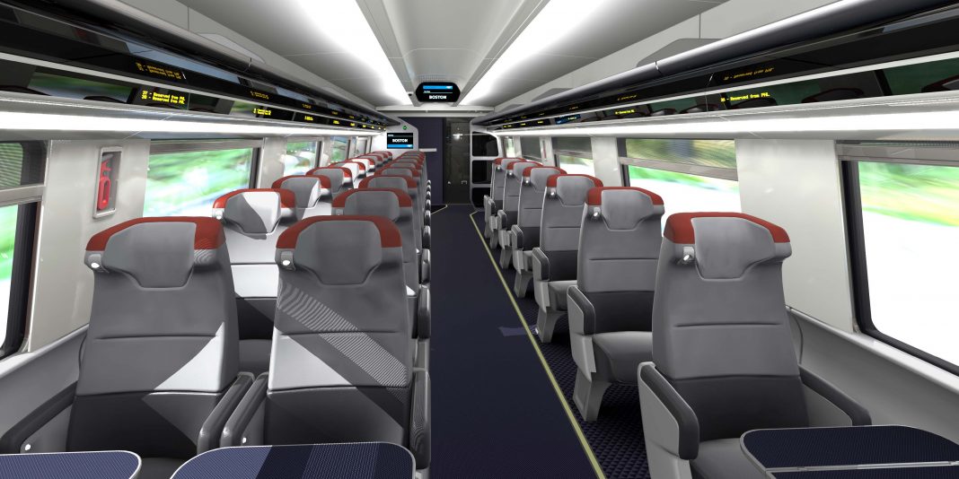 This is what the interior of Amtrak's new Acela Express trains will ...