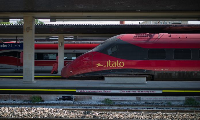 The 'nose' of the Pendolino ensures a high level of aerodynamics. Photo: Alstom.