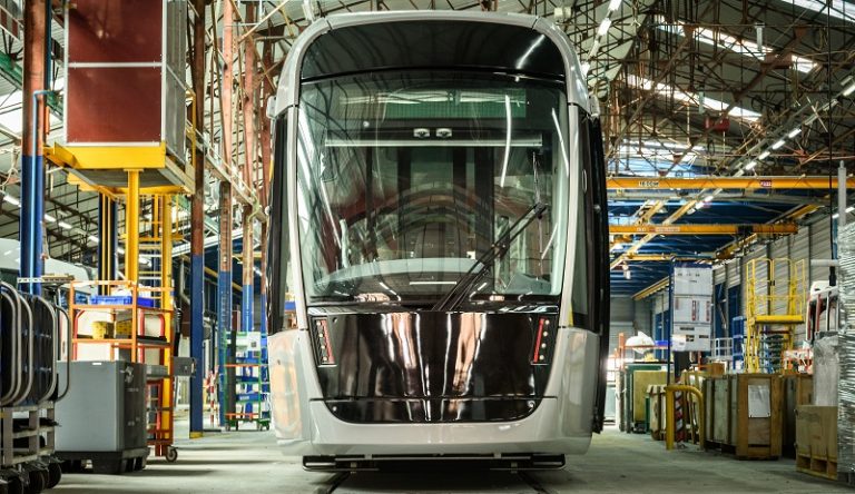 First Citadis tram for Caen la Mer - Rail UK