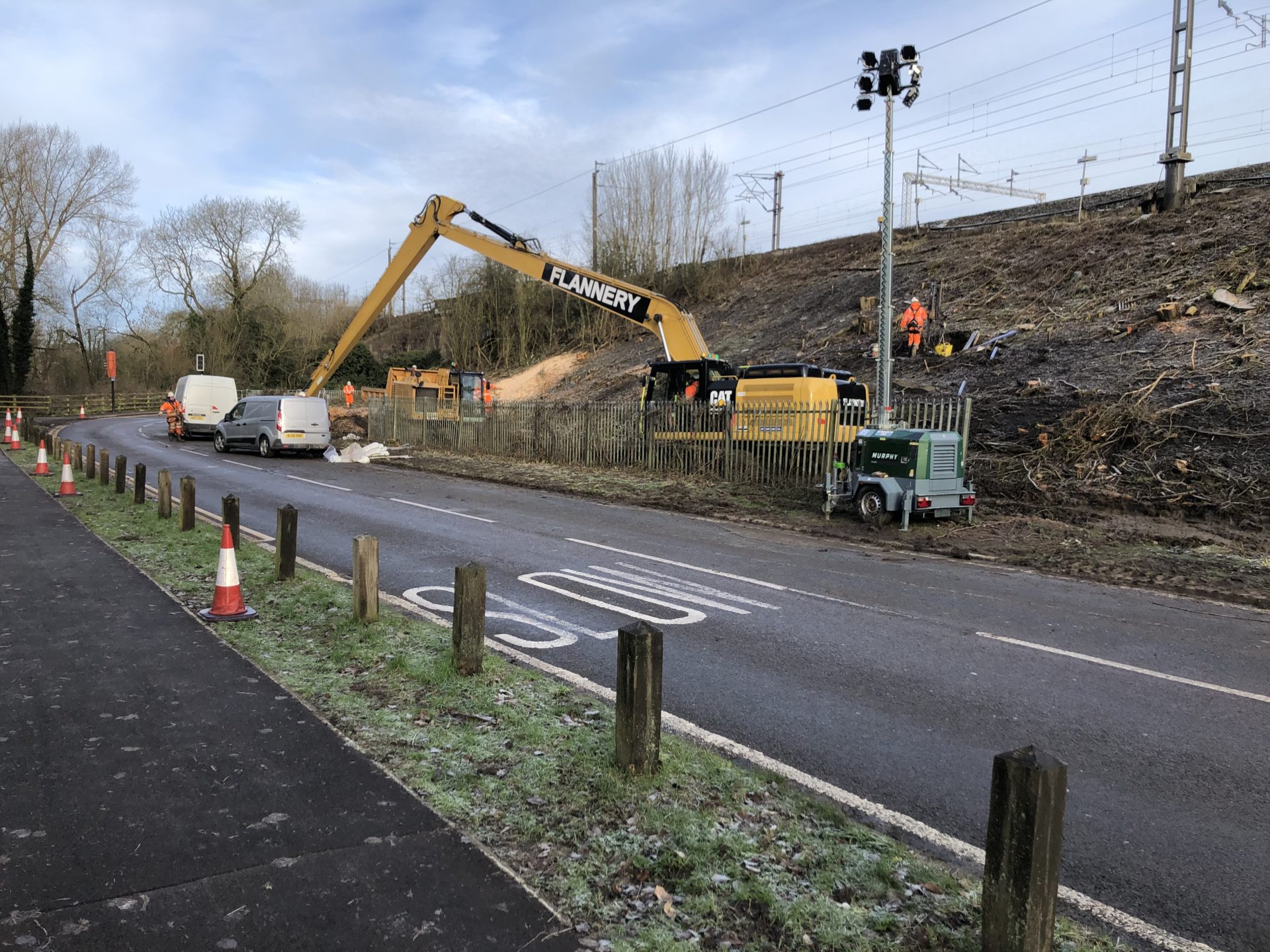 Rail industry collaborates to operate temporary timetable while ...