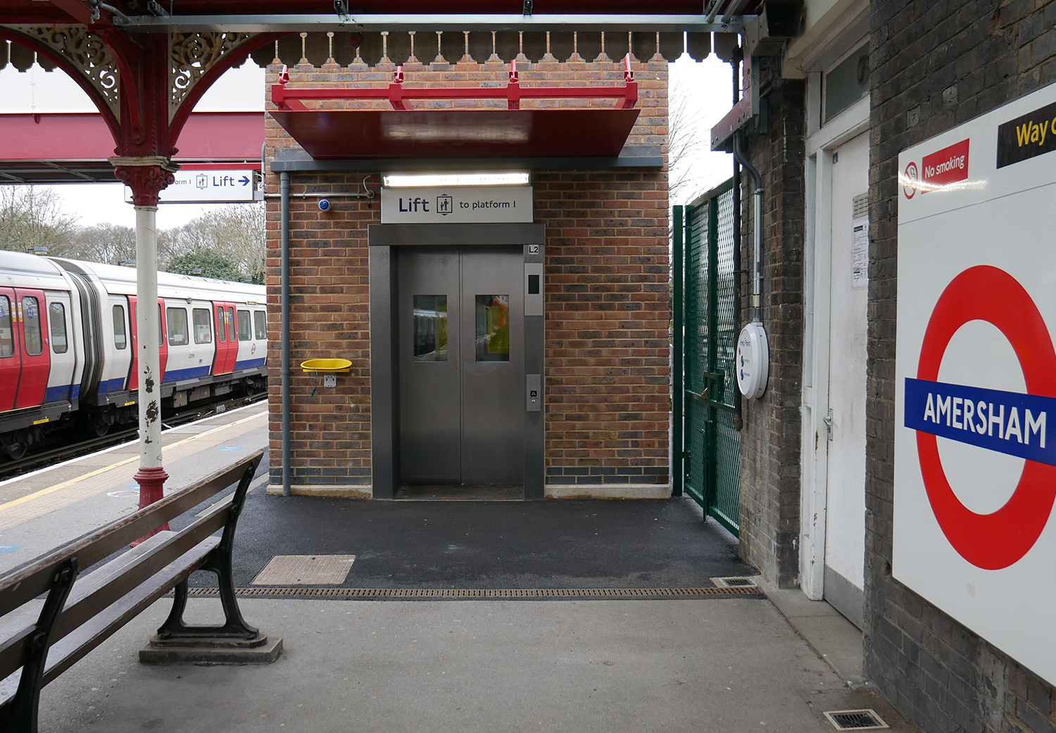 Amersham London’s 81st stepfree Underground station Rail UK