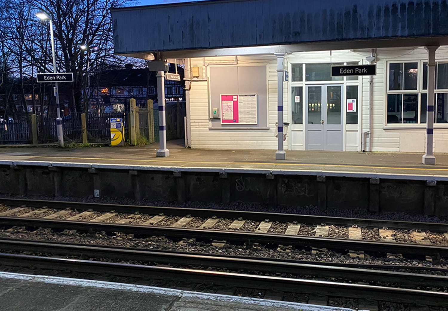 RAIB Report Person struck by a train at Eden Park station Rail UK
