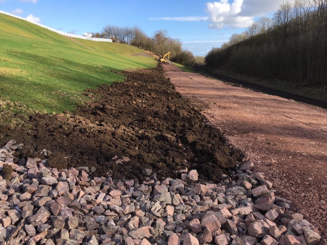 Major section of Chiltern main line secured from landslips Rail UK