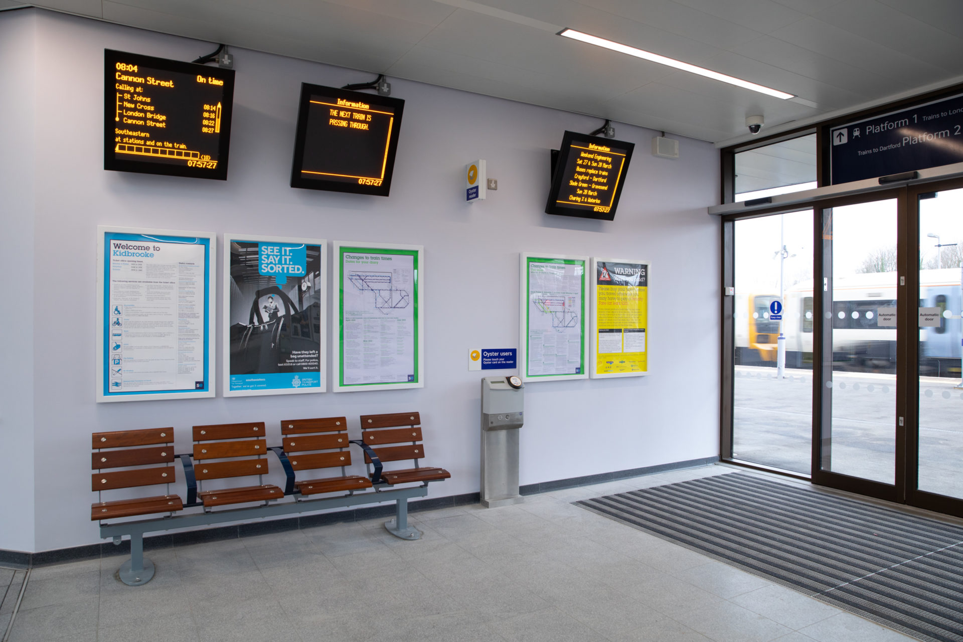 Kidbrooke's new station 'built back better' Rail UK