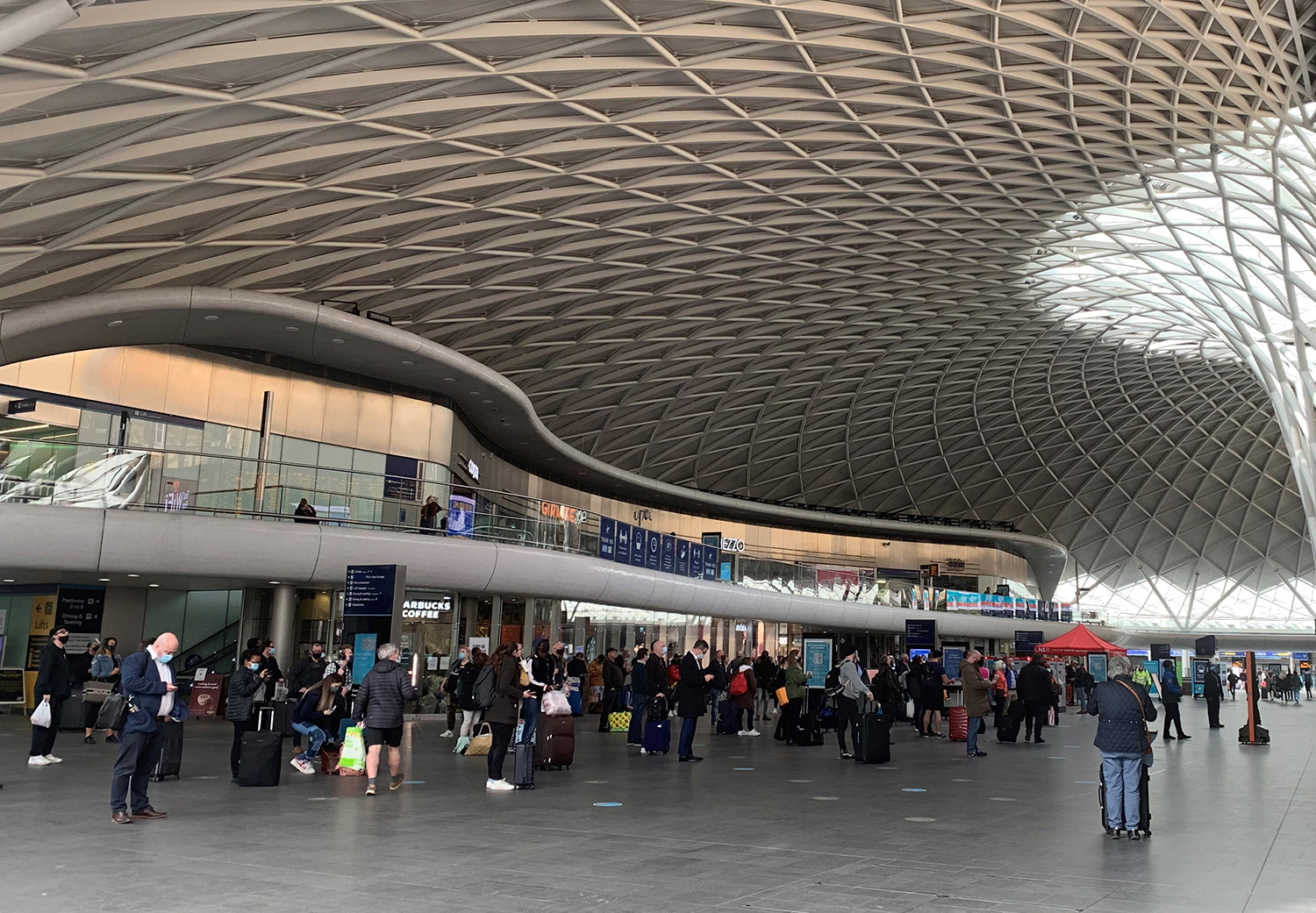 Better connected King’s Cross as Network Rail launches unlimited free WiFi Rail UK