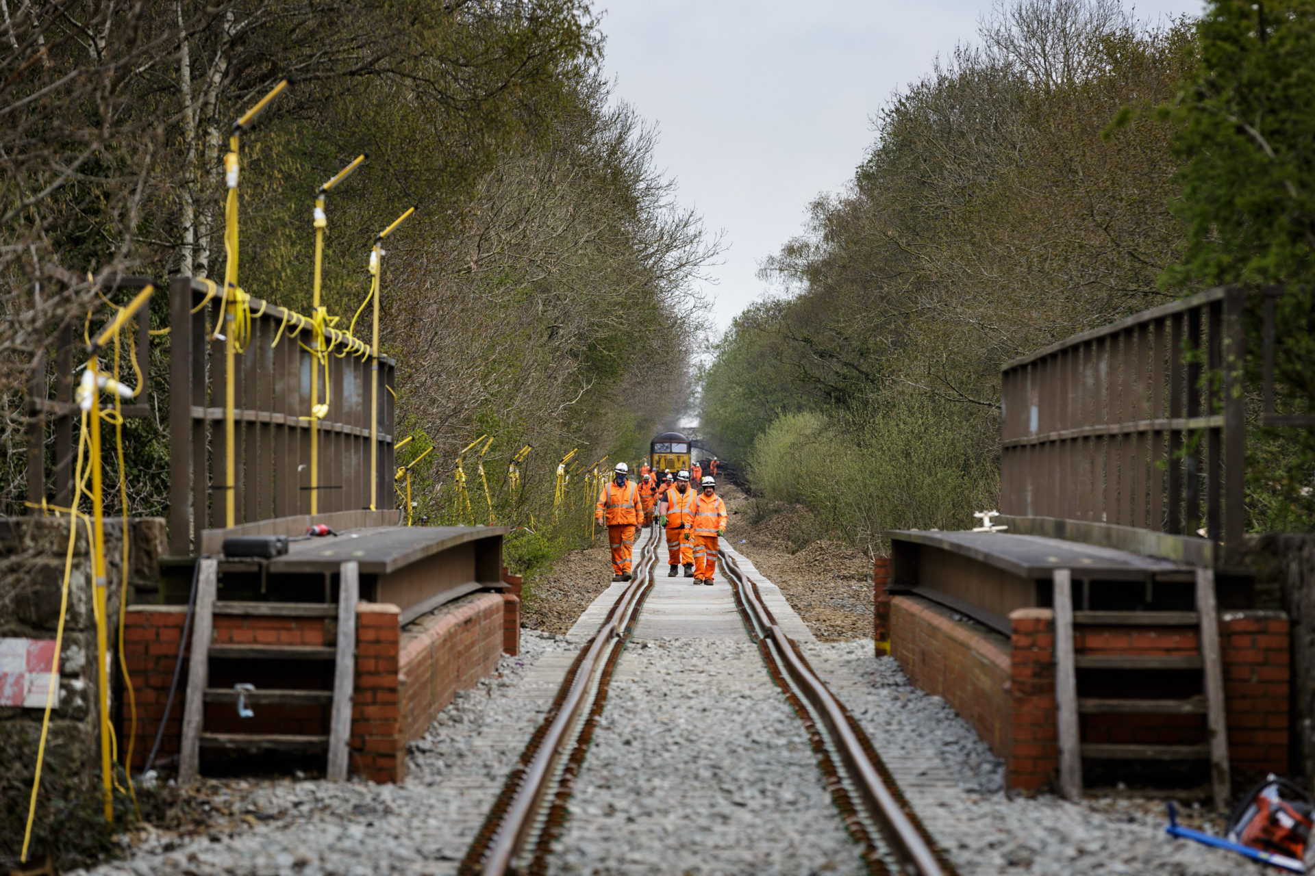 On track Network Rail reaches key milestone on Dartmoor Line Rail UK