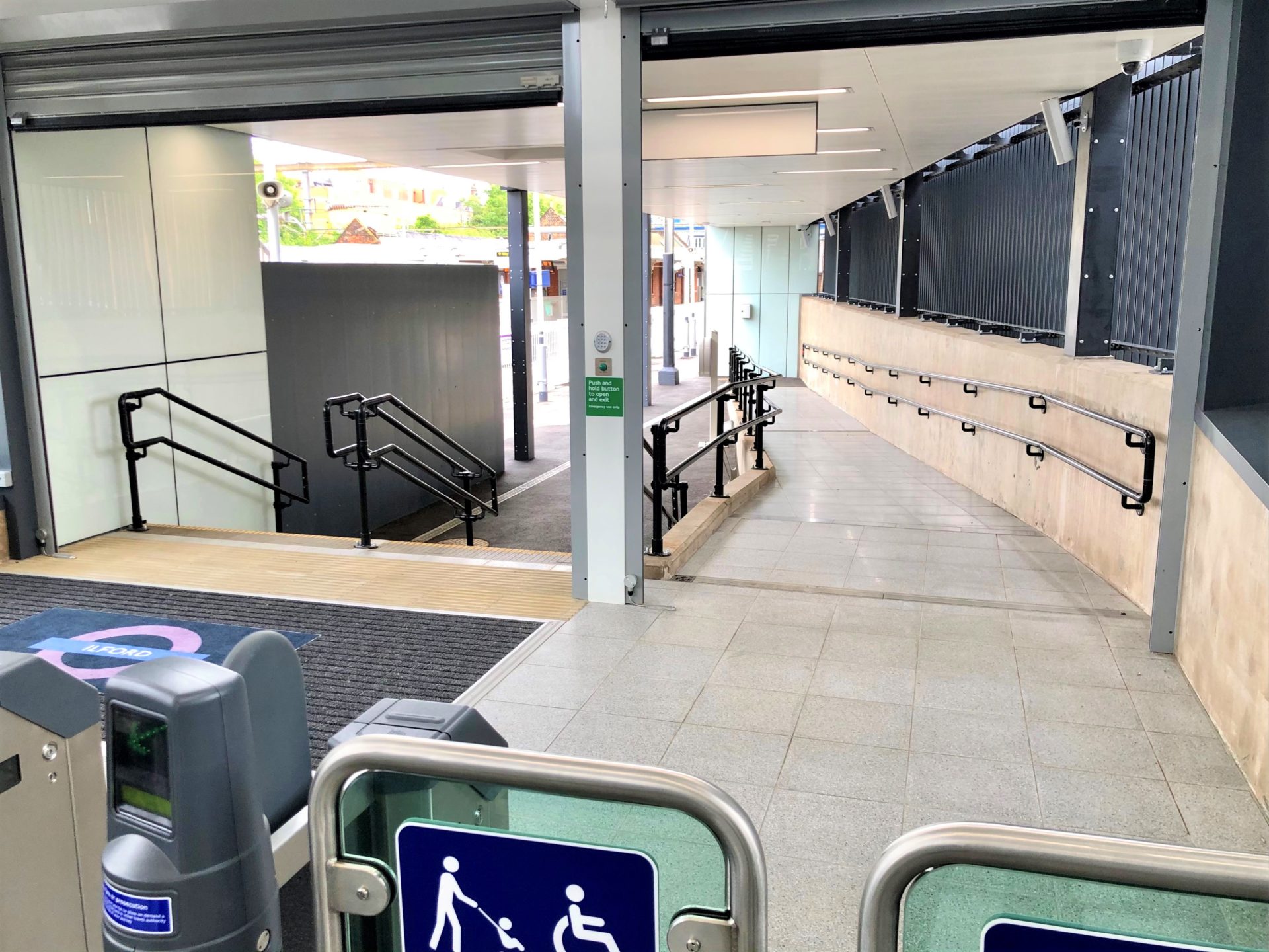 Additional entrance at Ilford station paves the way for easier access