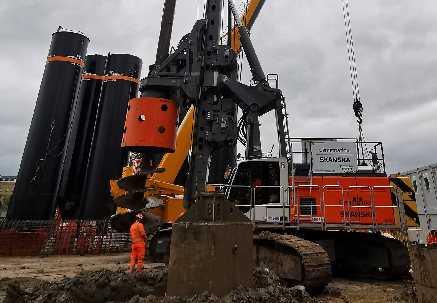 HS2 unveils ecofriendly vegetable oil fuel innovation during London