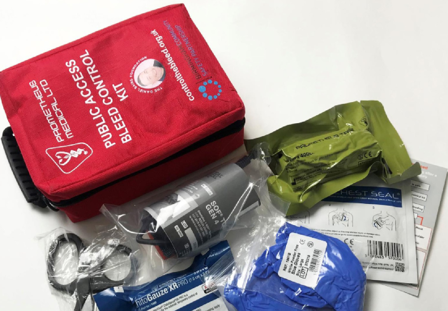 Life-saving bleed control kits installed on CrossCountry trains - Rail UK