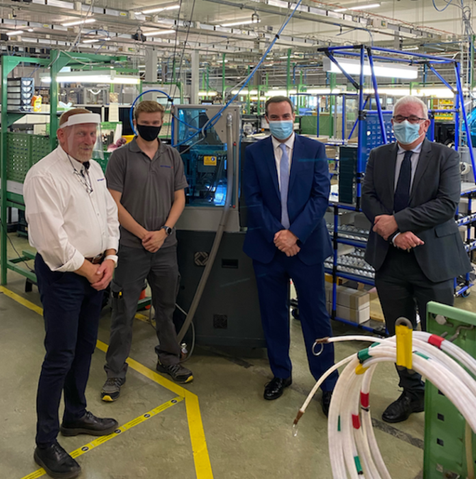 dormakaba hosts Simon Jupp MP as they showcase their leading innovative