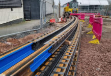 Successful rail delivery in Dudley for Metro extension