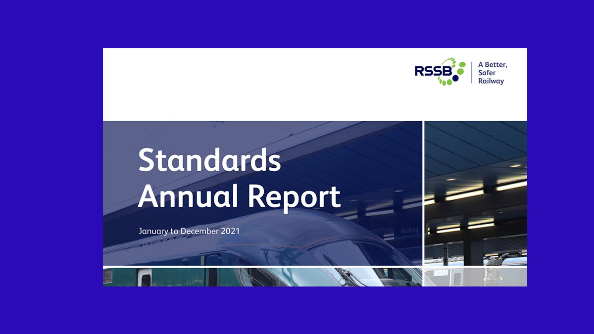 RSSB Standards Annual Report Rail UK