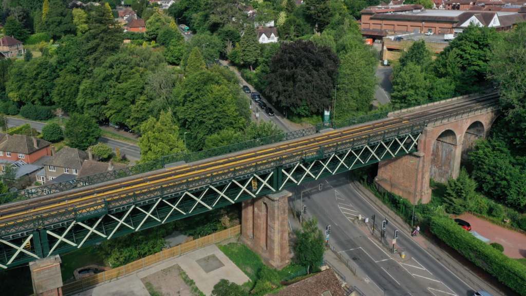 £105 Million Refurbishment Of Iconic Oxted Viaduct Is Complete Rail Uk