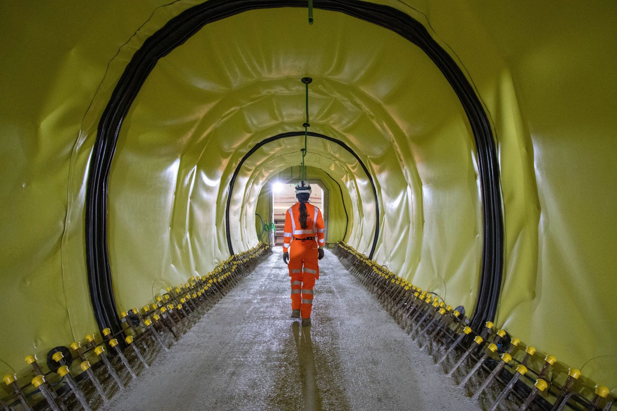 HS2 completes first tunnel cross passages Rail UK