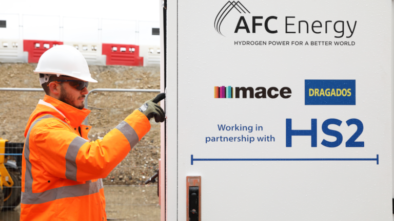 HS2 brings hydrogen power to its Euston station site