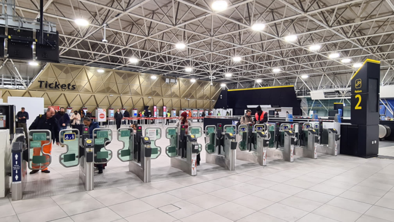 New ticket gateline opened as part of Gatwick Airport station upgrade